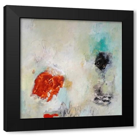 Can Almost Reach Black Modern Wood Framed Art Print by Hoeft, Nicole