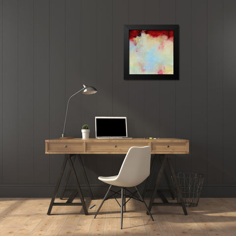Ascending Black Modern Wood Framed Art Print by Hale, Karen