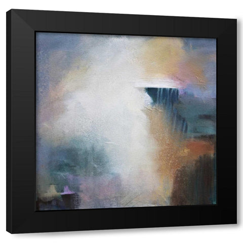 First Light Black Modern Wood Framed Art Print by Hale, Karen