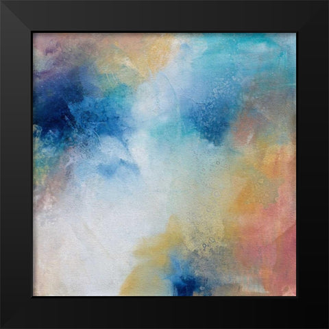 Midsummer Black Modern Wood Framed Art Print by Hale, Karen
