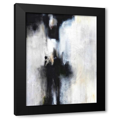 On Purpose Black Modern Wood Framed Art Print with Double Matting by Hale, Karen