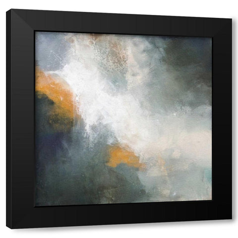 Through The Mist Black Modern Wood Framed Art Print with Double Matting by Hale, Karen