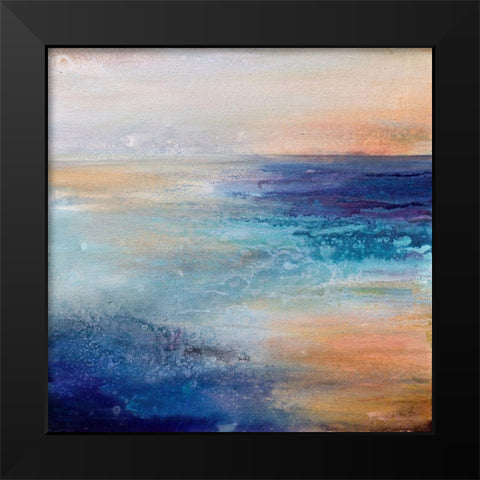 Coastal Living Black Modern Wood Framed Art Print by Hale, Karen