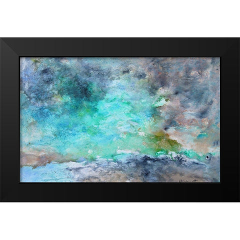Reflections of Nature Black Modern Wood Framed Art Print by Herckenrath, Ingeborg