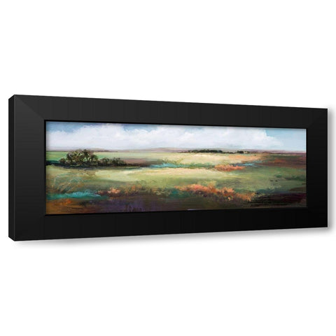 A Day to Be Lazy Black Modern Wood Framed Art Print by Hale, Karen