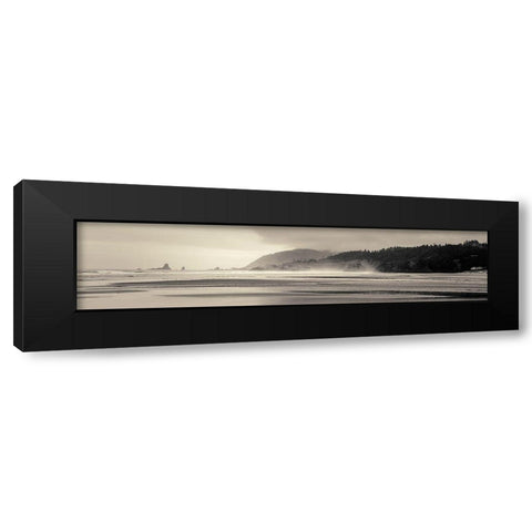 Cannon Beach No. 7 Black Modern Wood Framed Art Print by Horsfall, Gary