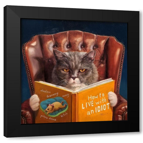 Home Improvement Black Modern Wood Framed Art Print with Double Matting by Heffernan, Lucia