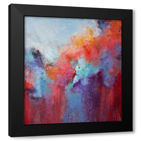 Revival Black Modern Wood Framed Art Print with Double Matting by Hale, Karen