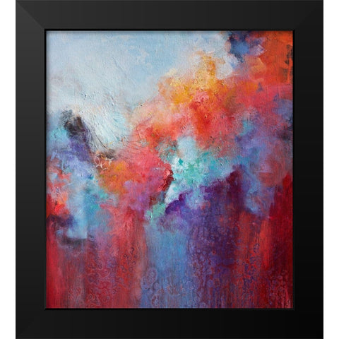 Revival Black Modern Wood Framed Art Print by Hale, Karen