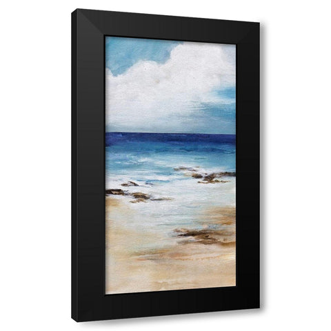 Salt Air Black Modern Wood Framed Art Print by Hale, Karen