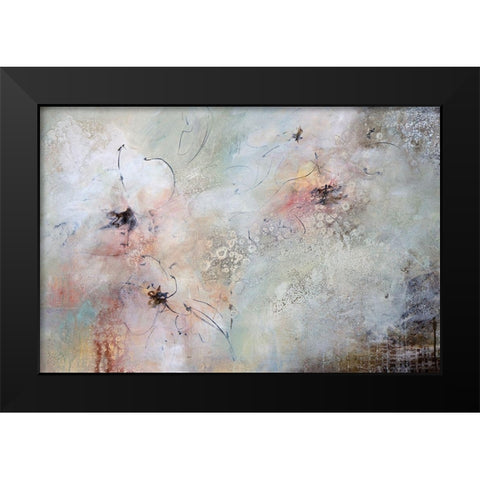 Through The Haze Black Modern Wood Framed Art Print by Hale, Karen