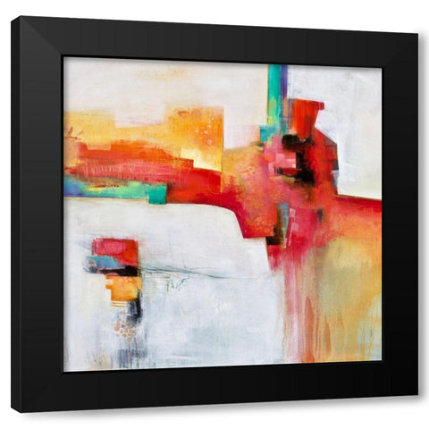 Find Your Way Black Modern Wood Framed Art Print with Double Matting by Hale, Karen