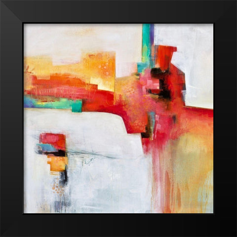 Find Your Way Black Modern Wood Framed Art Print by Hale, Karen