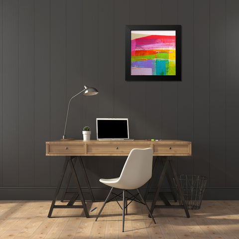 Landscape Design No. 3 Black Modern Wood Framed Art Print by Hendrick, Cathe