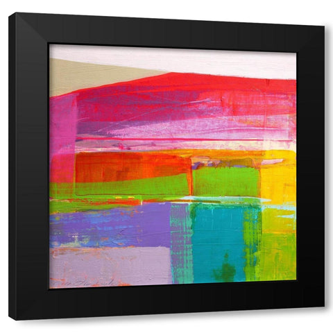 Landscape Design No. 3 Black Modern Wood Framed Art Print by Hendrick, Cathe