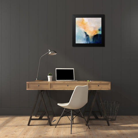 A Moment Suspended Black Modern Wood Framed Art Print by Hale, Karen