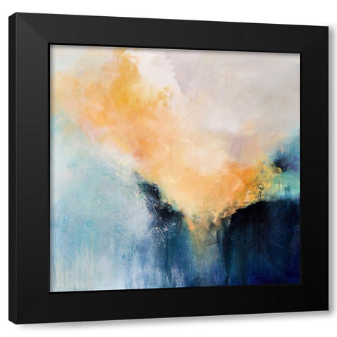 A Moment Suspended Black Modern Wood Framed Art Print with Double Matting by Hale, Karen