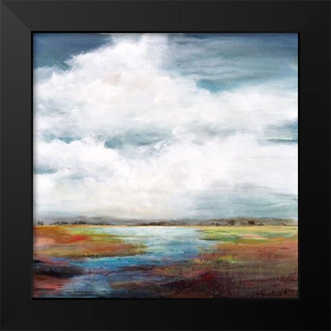 Canâ€™t Resist Black Modern Wood Framed Art Print by Hale, Karen