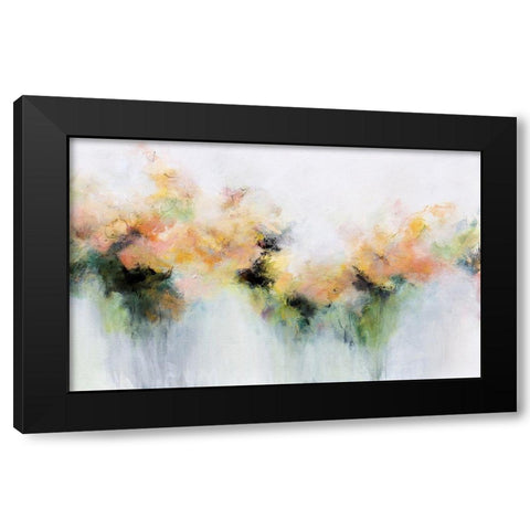 Warm Light Black Modern Wood Framed Art Print by Hale, Karen