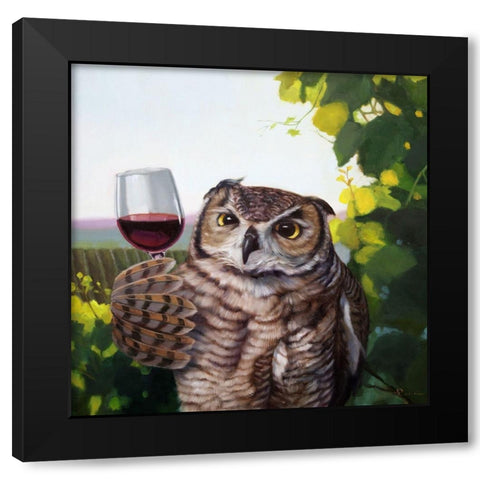 The Connoisseur Black Modern Wood Framed Art Print with Double Matting by Heffernan, Lucia