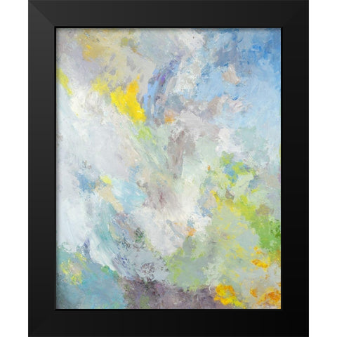 Winter Wind Black Modern Wood Framed Art Print by Heller, Marsha