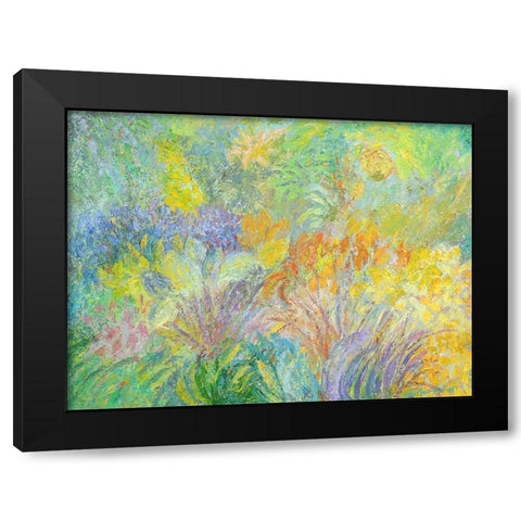 Wrights Woods No. 3 Black Modern Wood Framed Art Print with Double Matting by Heller, Marsha