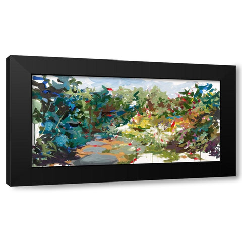 Bethâ€™s Garden Black Modern Wood Framed Art Print by Hastie, Joanne
