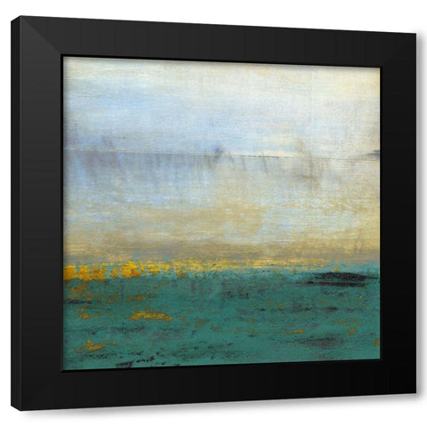 Horizons Black Modern Wood Framed Art Print by Hile, Scott