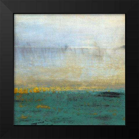 Horizons Black Modern Wood Framed Art Print by Hile, Scott