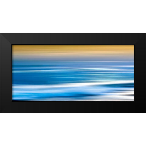 Monterey Sunrise Black Modern Wood Framed Art Print by Hile, Scott