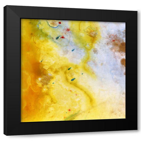Untitled 30B Black Modern Wood Framed Art Print with Double Matting by Hile, Scott