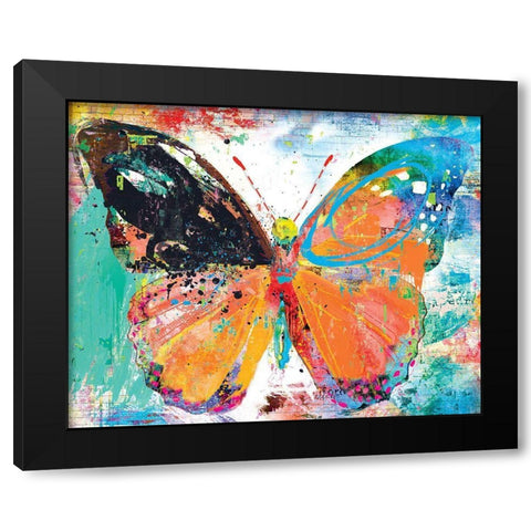 The Gas-Works Wall Black Modern Wood Framed Art Print by Hastings, Porter