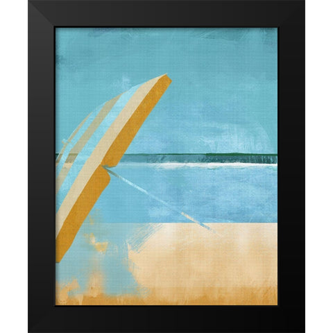 Tides Black Modern Wood Framed Art Print by Hastings, Porter