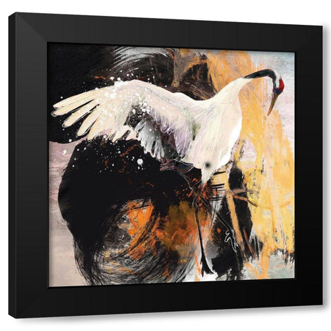 Firebird Suite Black Modern Wood Framed Art Print with Double Matting by Hastings, Porter