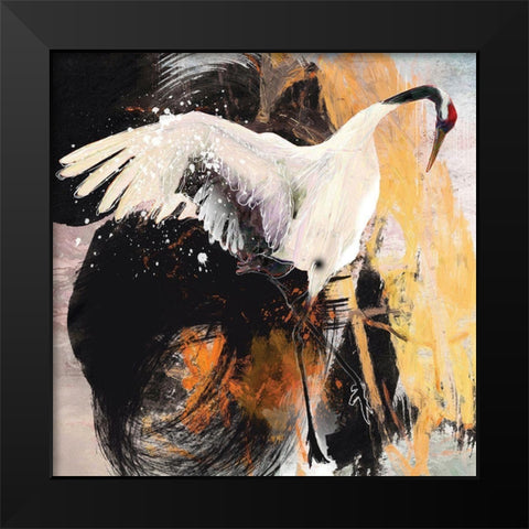 Firebird Suite Black Modern Wood Framed Art Print by Hastings, Porter