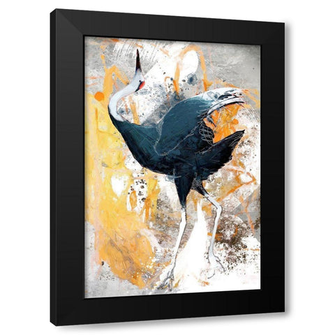 Rites of Spring Black Modern Wood Framed Art Print with Double Matting by Hastings, Porter