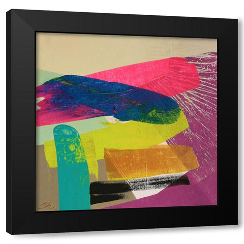 Whale Watching No. 2 Black Modern Wood Framed Art Print with Double Matting by Hendrick, Cathe