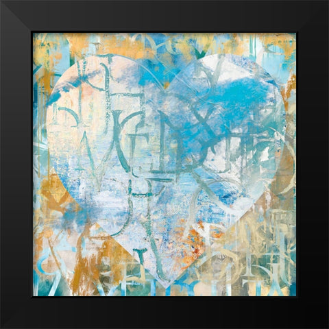 Lingering Truth Black Modern Wood Framed Art Print by Hastings, Porter