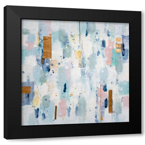 Sunset Black Modern Wood Framed Art Print with Double Matting by Hootnick, Sally