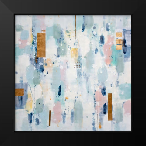 Sunset Black Modern Wood Framed Art Print by Hootnick, Sally