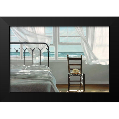 The Dream of Water Black Modern Wood Framed Art Print by Hollingsworth, Karen