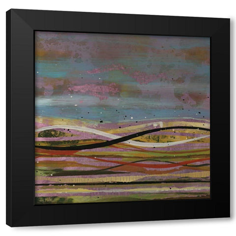 High Plains 1 Black Modern Wood Framed Art Print with Double Matting by Hile, Scott