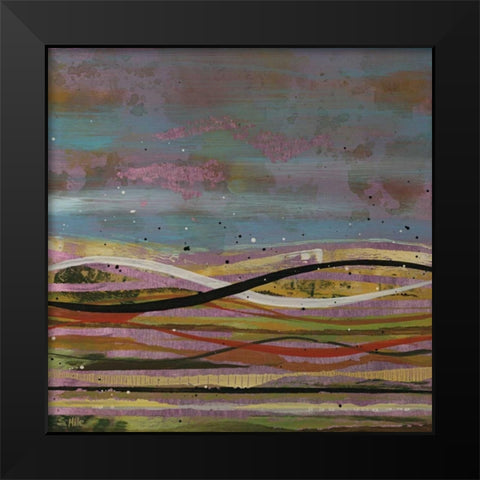 High Plains 1 Black Modern Wood Framed Art Print by Hile, Scott