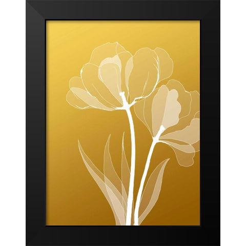 IN246_6 Black Modern Wood Framed Art Print by GraphINC Studio