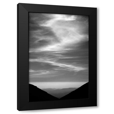 Heavens Above Black Modern Wood Framed Art Print by PhotoINC Studio