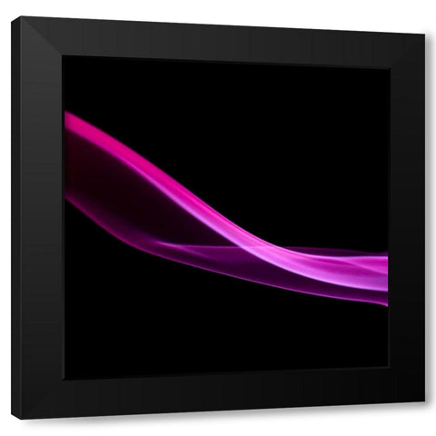 Smoke Black Modern Wood Framed Art Print by PhotoINC Studio