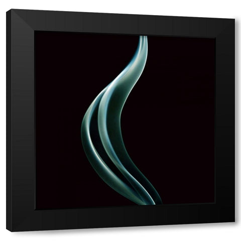 Smoke Black Modern Wood Framed Art Print with Double Matting by PhotoINC Studio