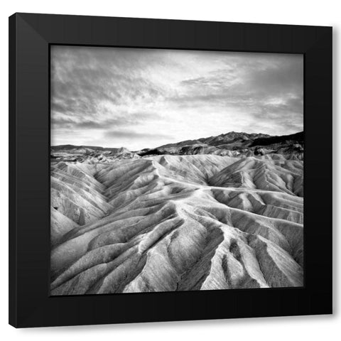 Foot of the mountain Black Modern Wood Framed Art Print by PhotoINC Studio