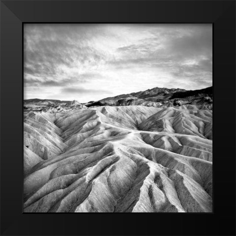 Foot of the mountain Black Modern Wood Framed Art Print by PhotoINC Studio