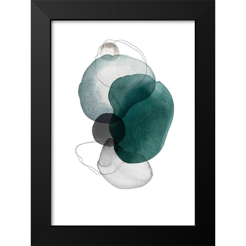 Expression of Hope No. 2 Black Modern Wood Framed Art Print by Incado